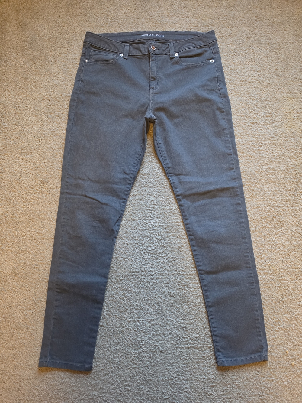 Michael Kors Women's Slate Gray Skinny Jeans